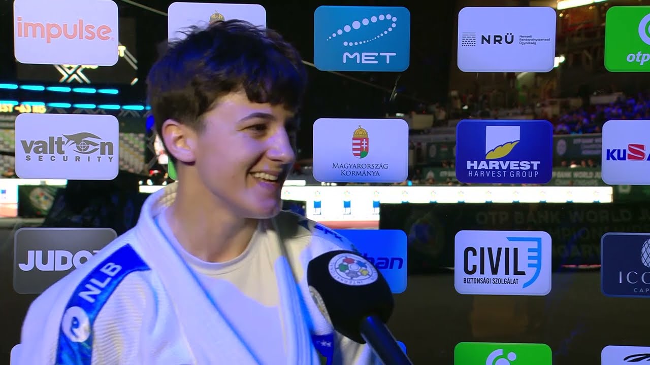 Laura FAZLIU (KOS) &ndash; Bronze Medallist in the -63 kg