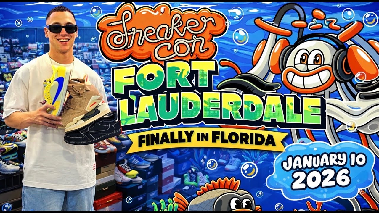 ¡COMPRANDO Y VENDIENDO TENIS EN SNEAKERCON FORT LAUDERDALE!