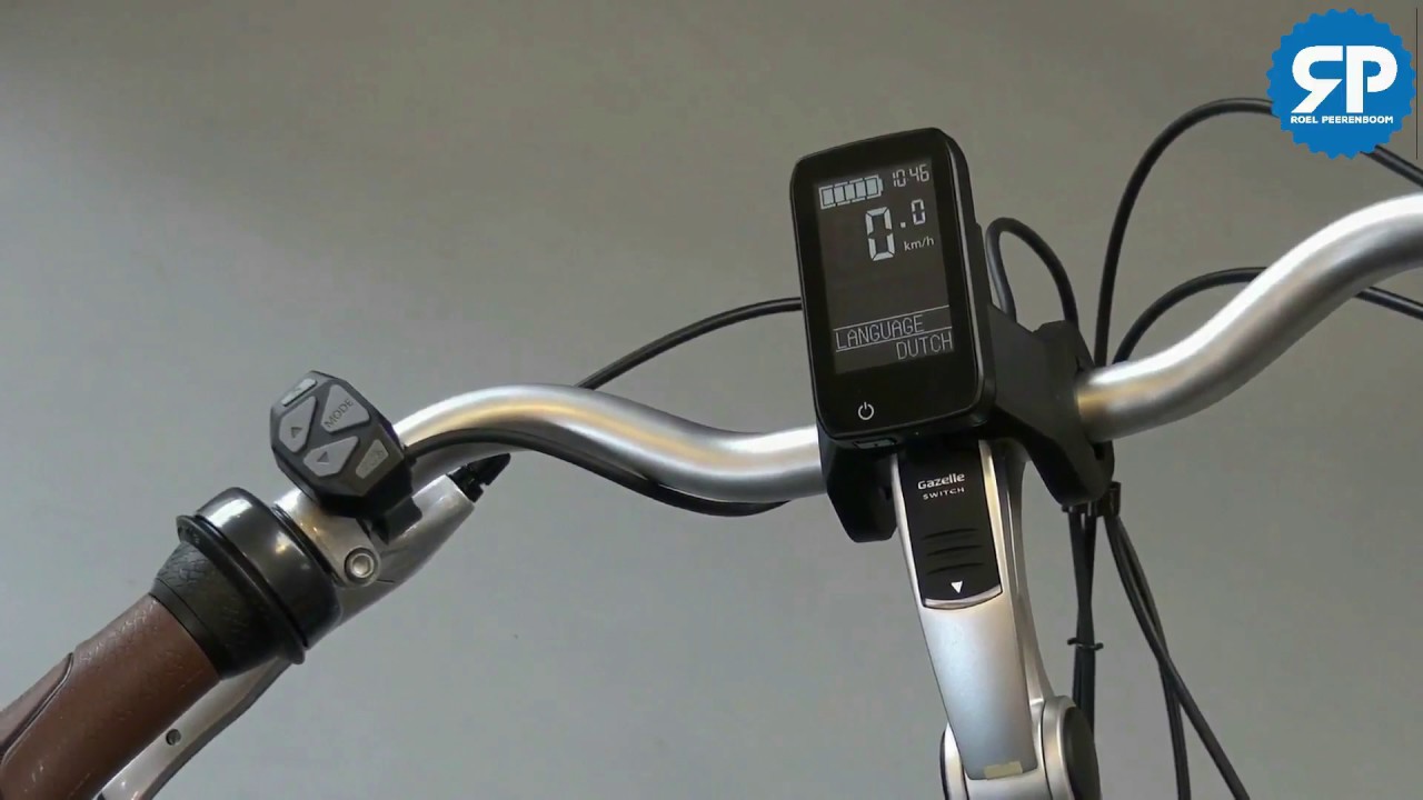 Zo werkt het Panasonic display / bedieningssysteem op je elektrische fiets