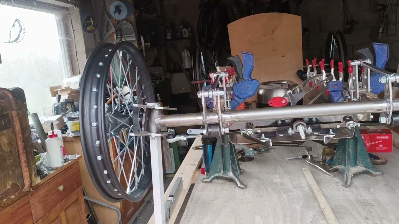 CycleKart GN Eric front end wheel geometry