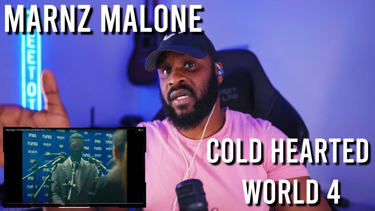 Marnz Malone - Cold Hearted World 4 (Official Music Video) [Reaction] | LeeToTheVI