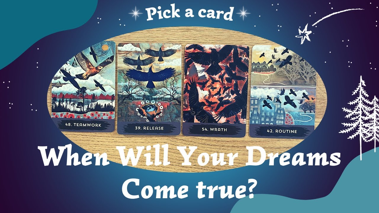 When Will Your Dreams Come True?💫⎜Pick a card 🌼Timeless reading