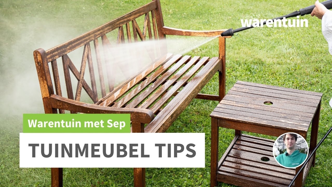 Tuinmeubel onderhoud
