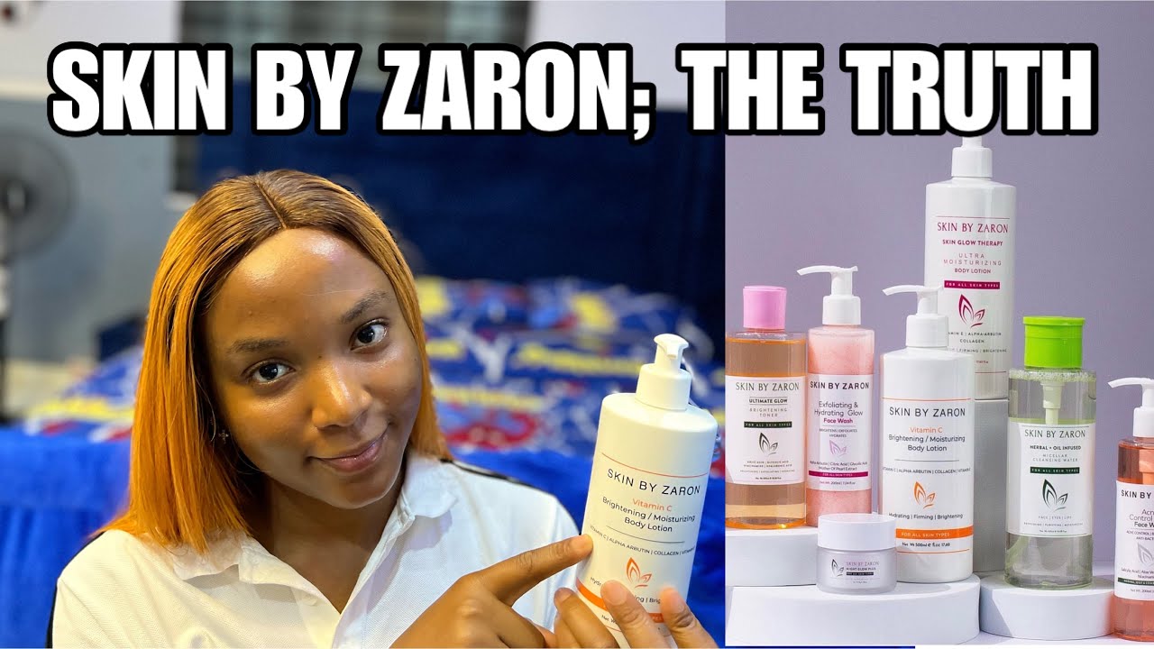 SKIN BY ZARON; THE FULL SKINCARE REVIEW!!! 6 Months Update!! Does it really Brighten?