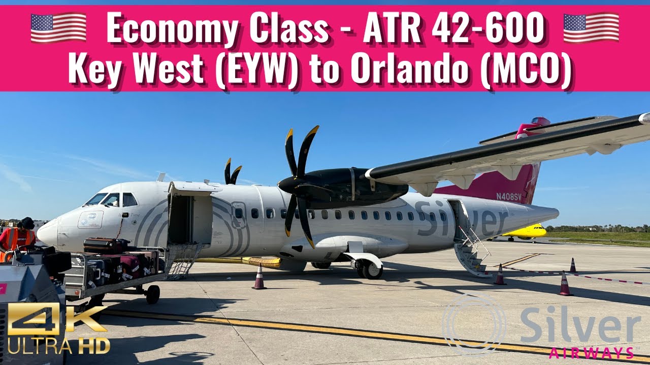 Silver Airways | ATR 42-600 | Economy Class | Key West (EYW) to Orlando (MCO) | Trip Report