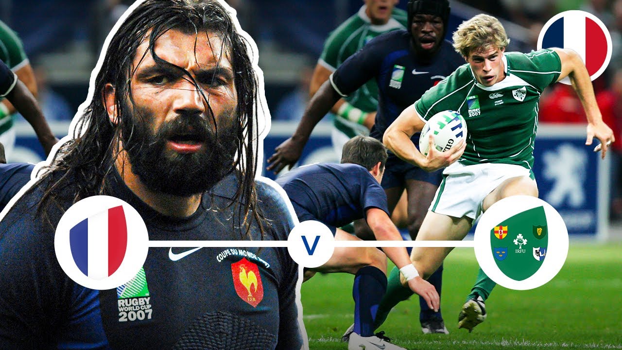 Une grande victoire pour les Bleus ! France vs. Irlande Coupe du Monde 2007