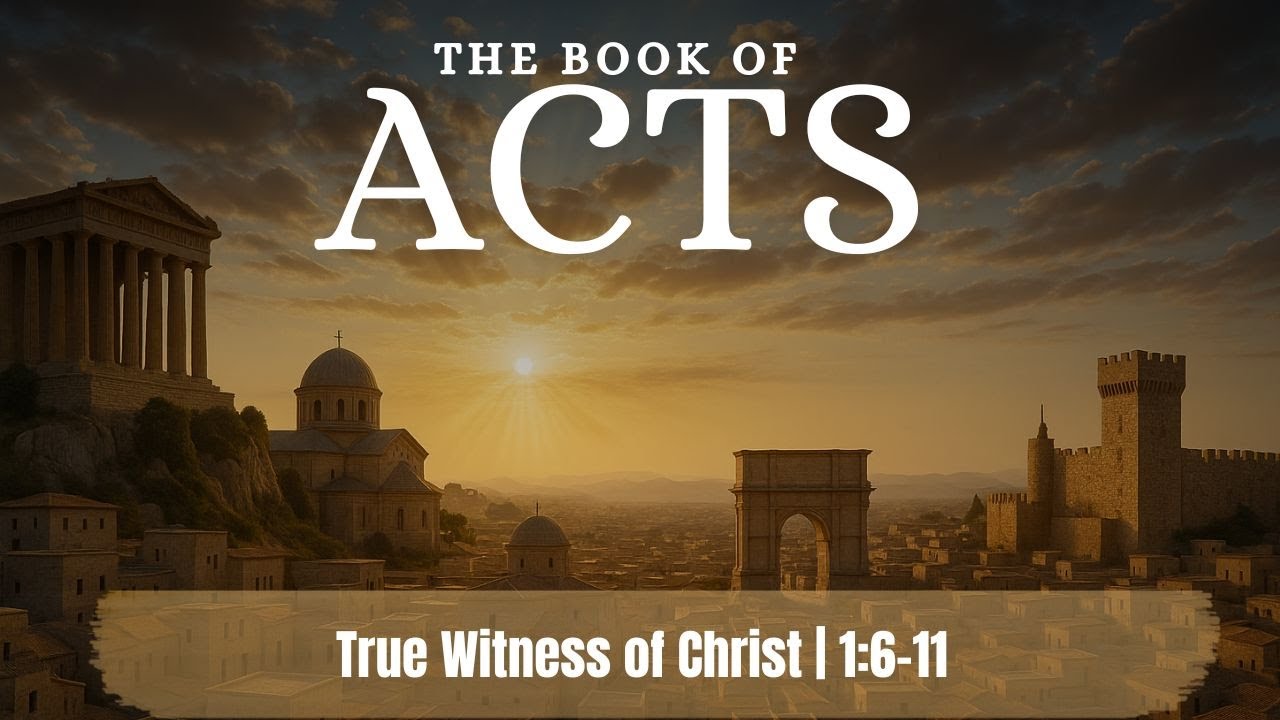 Acts 1:6-11 | True Witness of Christ | E. Bardos