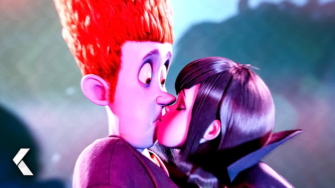 El Primer Beso de Mavis y Johnny - HOTEL TRANSYLVANIA Clip