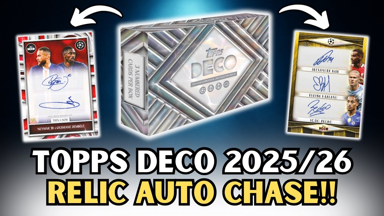 Открытие коллекции Topps Deco 2025/26!