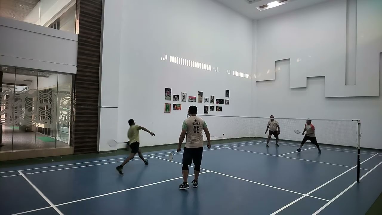 Badmintonhub titwala double match 1🏸🌹🙏