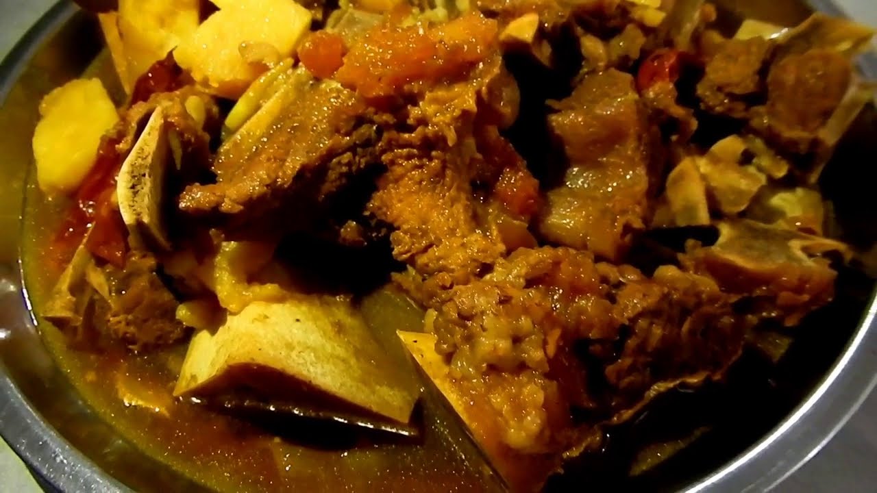 Рагу из мясистых костей ， Китайский рецепт - Chef Yi