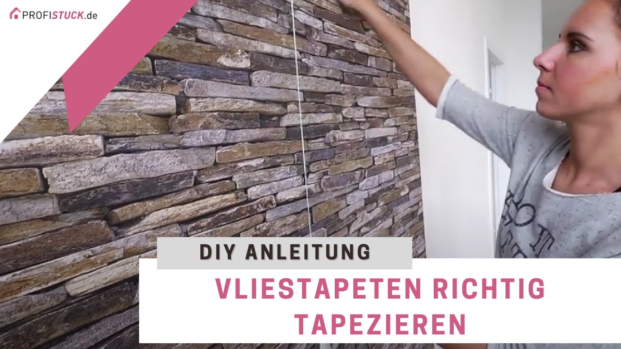 Vliestapeten richtig tapezieren | Tapezieranleitung