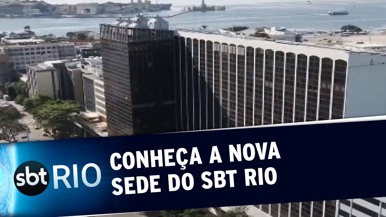 Conheça a nova sede do SBT Rio