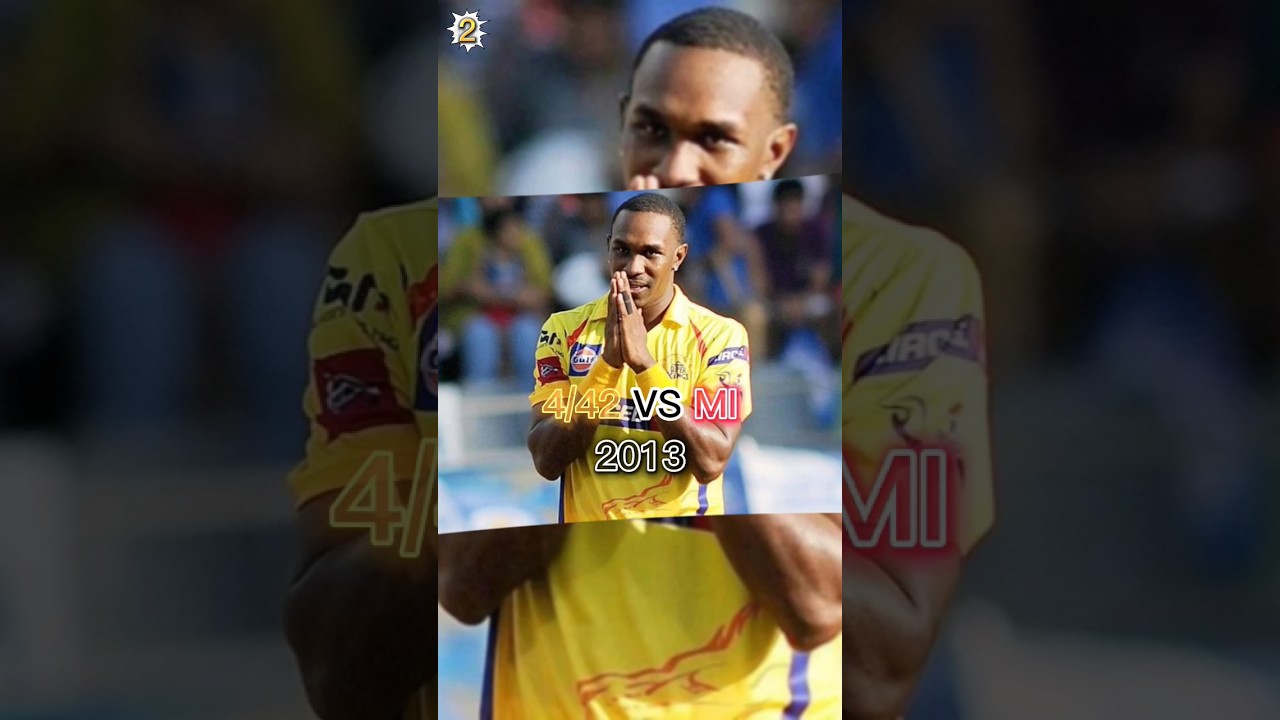 dj bravo top 5 innings in ipl || #ipl #csk #djbravo