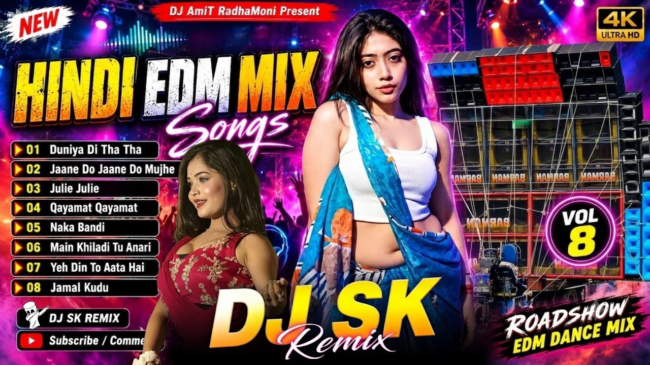 Hindi Roadshow Dance Edm Mix | Hindi Nonstop Party Mix | Dj Sk Remix 🔥