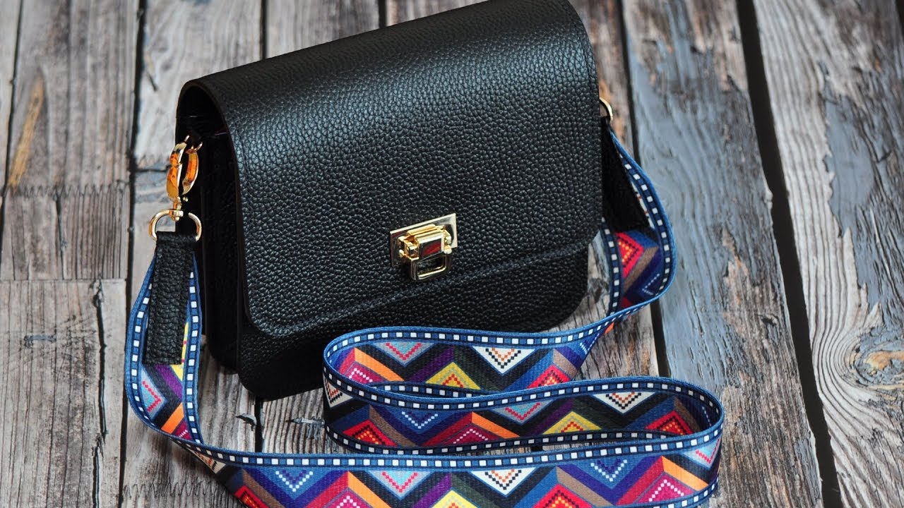 Making a Leather Accordion Bag / With Space