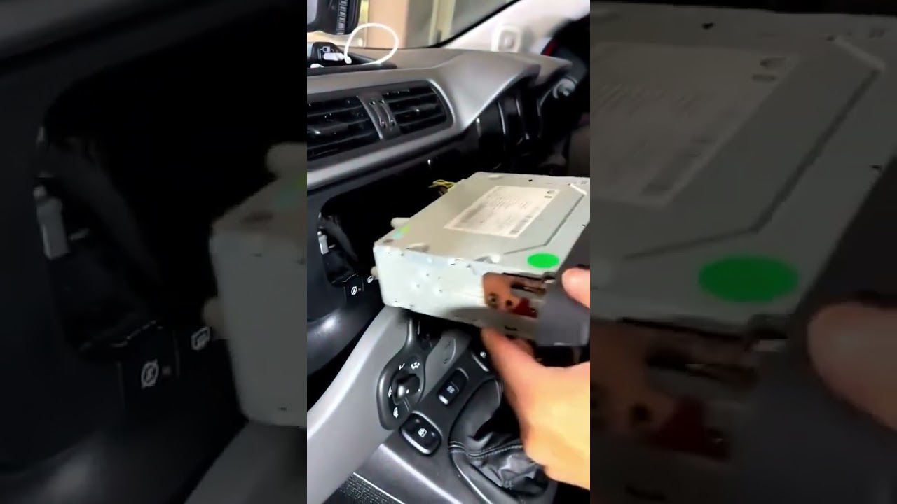 How to Remove the OEM Radio from a Fiat Panda