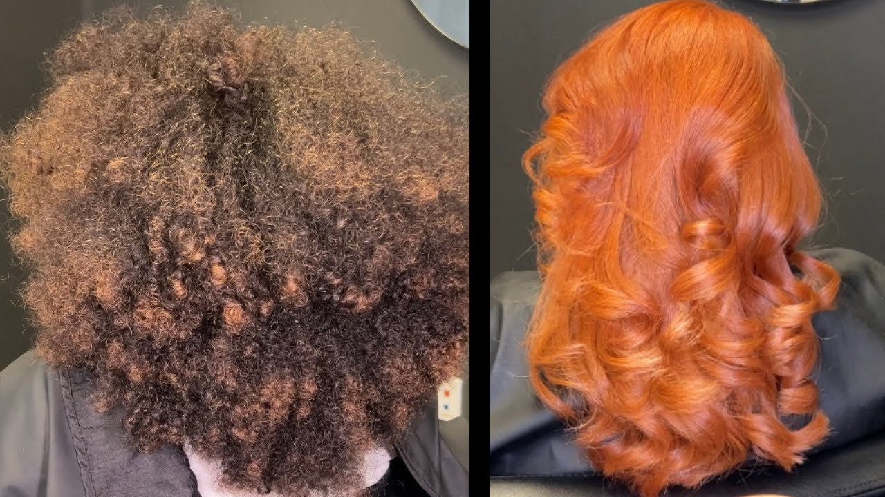 Viral Pumpkin Spice Hair Color Is BACK! 🧡 #cassandraolivia #hairtutorial