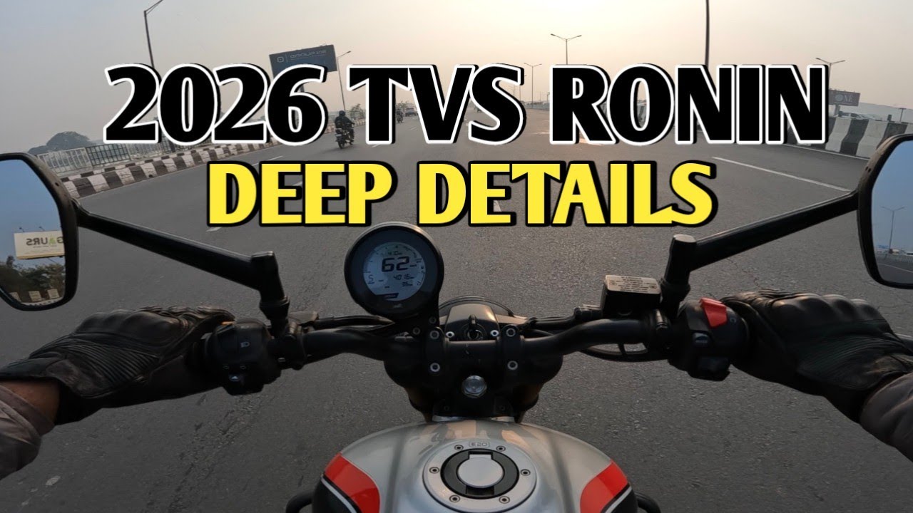 2026 TVS Ronin Deep Details | कोई नहीं बताएगा | PoweronTorque 