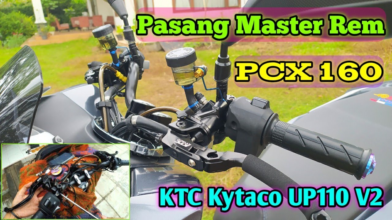 PASANG MASTER REM KTC KYTACO DIMOTOR PCX