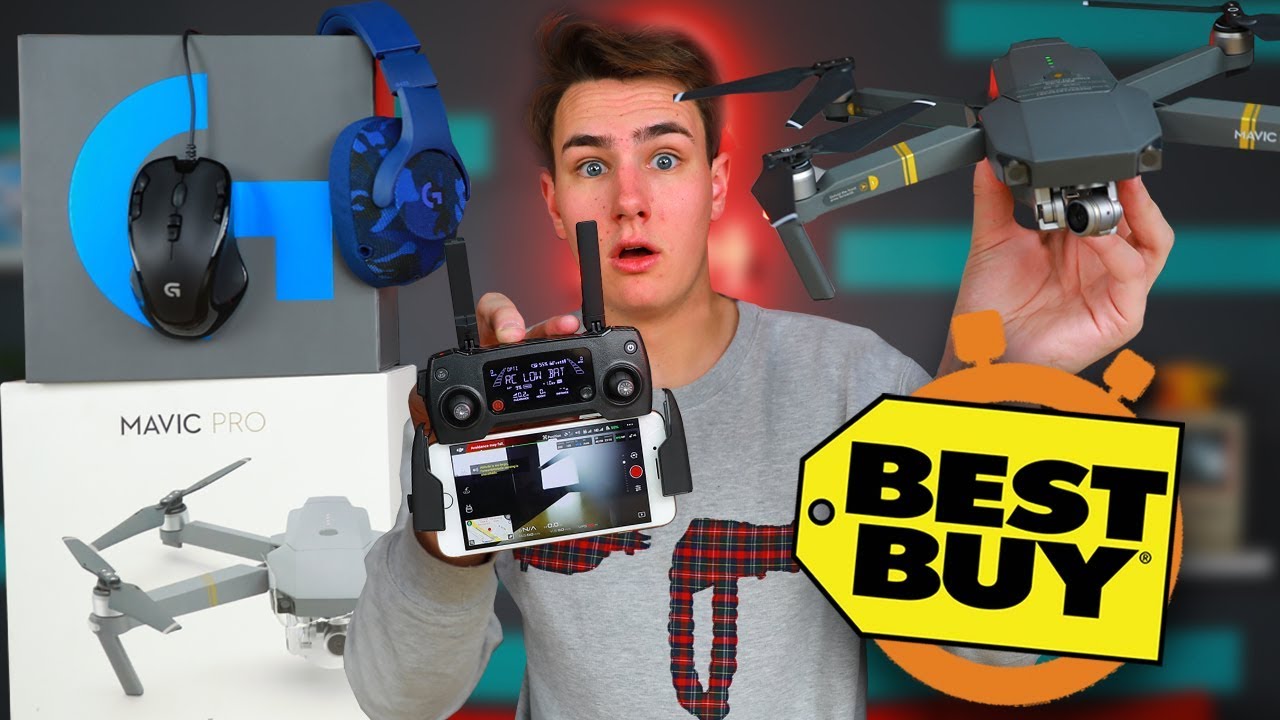 $1,000 DJI Mavic Drone - Best Buy 5 Minute Speed Shopping