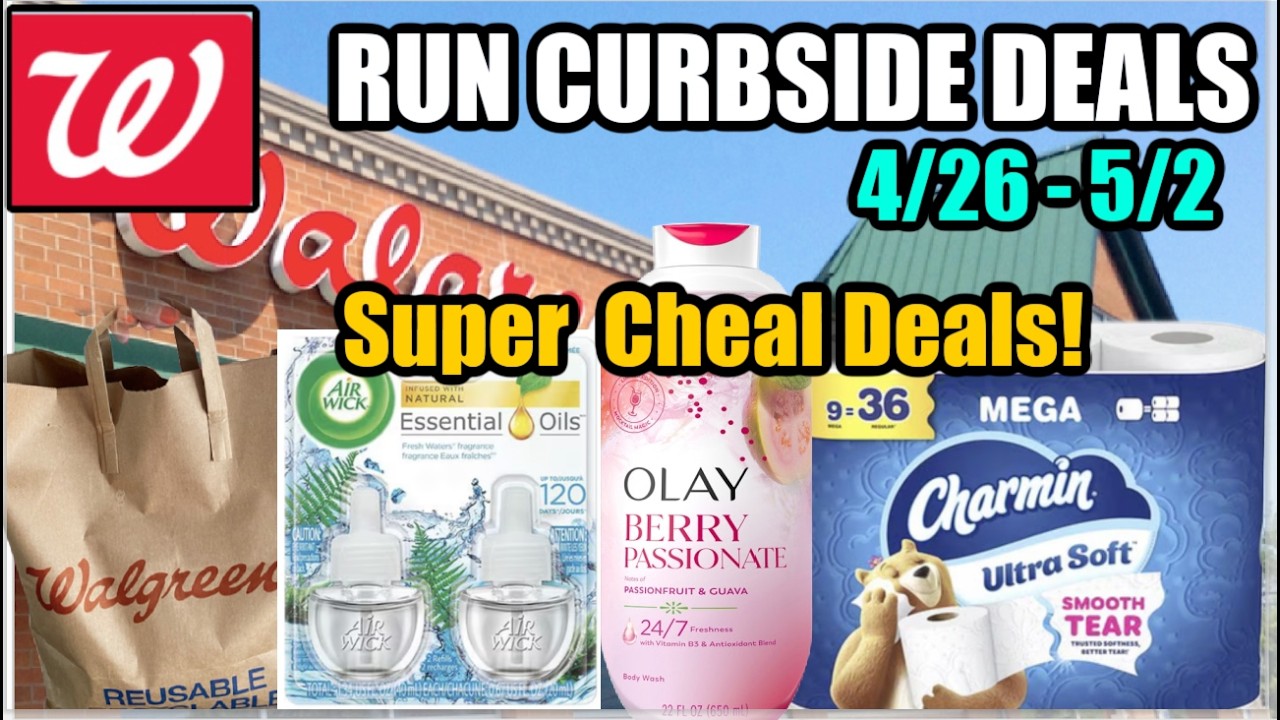 WALGREENS CURBSIDE DEALS THRU 5/2!