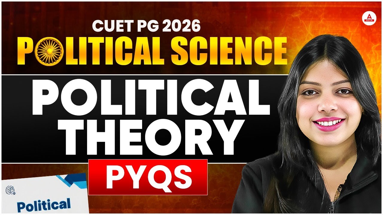 CUET PG 2026 Political Science | Political Theory | PYQs with Explanation