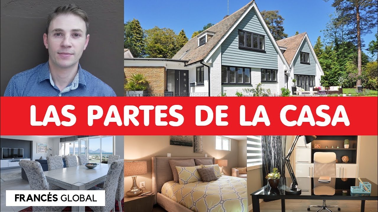LAS PARTES/LOS CUARTOS DE LA CASA en Francés - Aprender Francés Fácil y Rápido para Principiantes