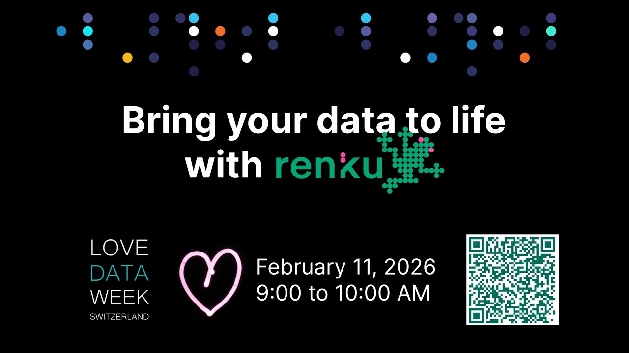 Bring your data to life with Renku