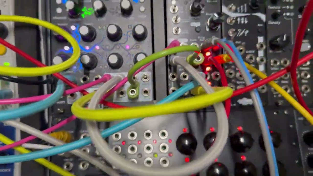 Modular jam with Noise Engineering Gamut Repetitor and Seaside modular Proteus