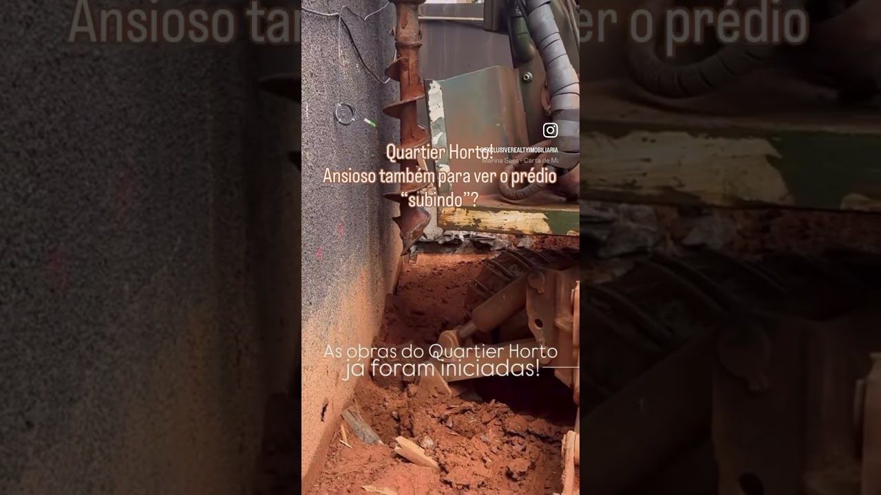 Quartier Horto - obras iniciadas.   Boutique no Horto! 1 por andar