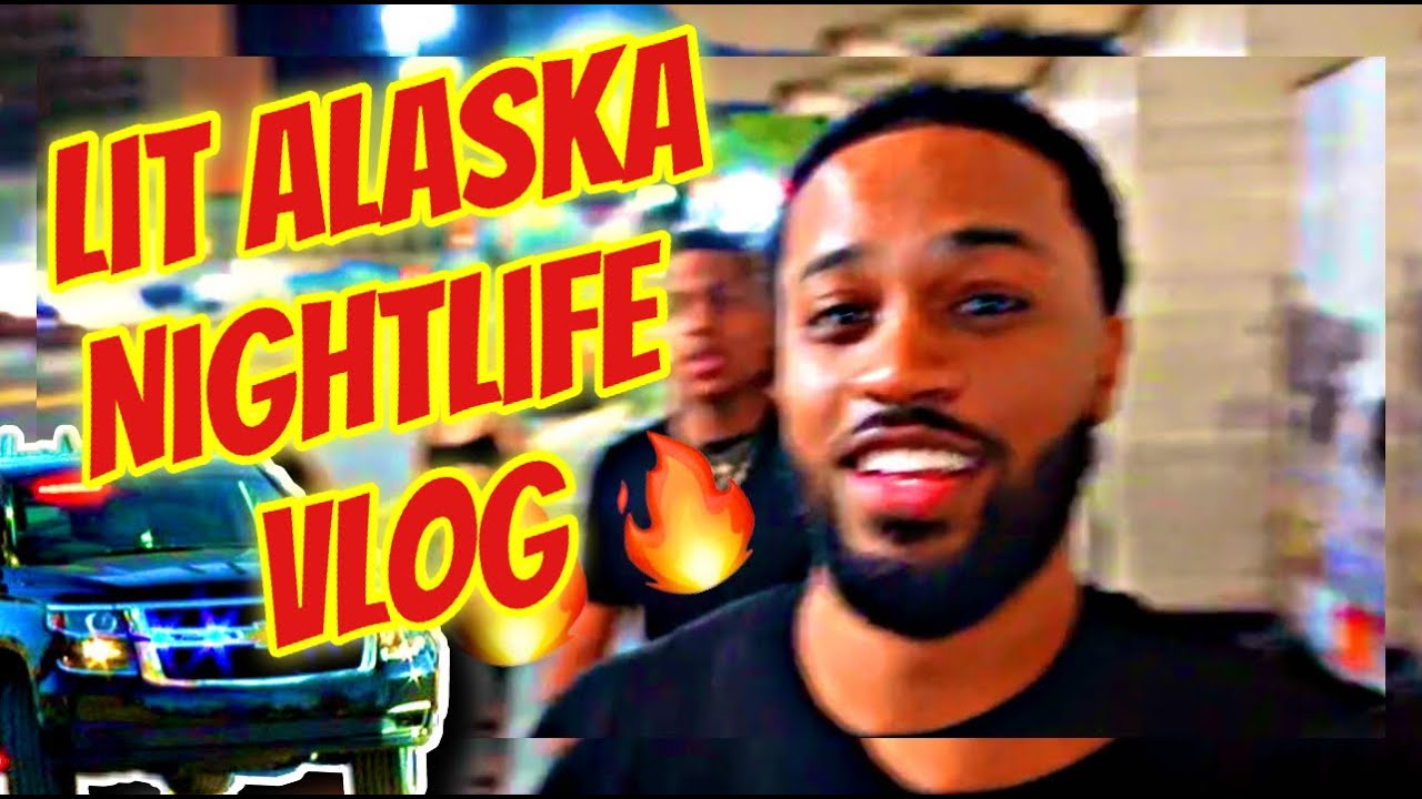 what NIGHT LIFE is like in ALASKA! BEST PLACES TO VISIT IN ANCHORAGE #plopVLOGS