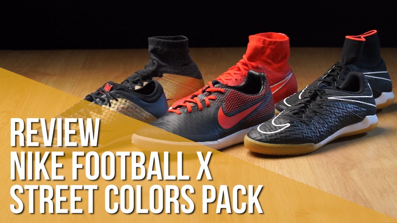 Review Nike Football X Street Colors Pack