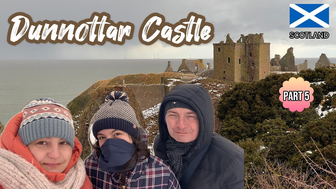 SCOTLAND Dunnottar Castle and a Stone Circle similar to Stonehenge - Hrad Dunnottar a Kamenný Kruh