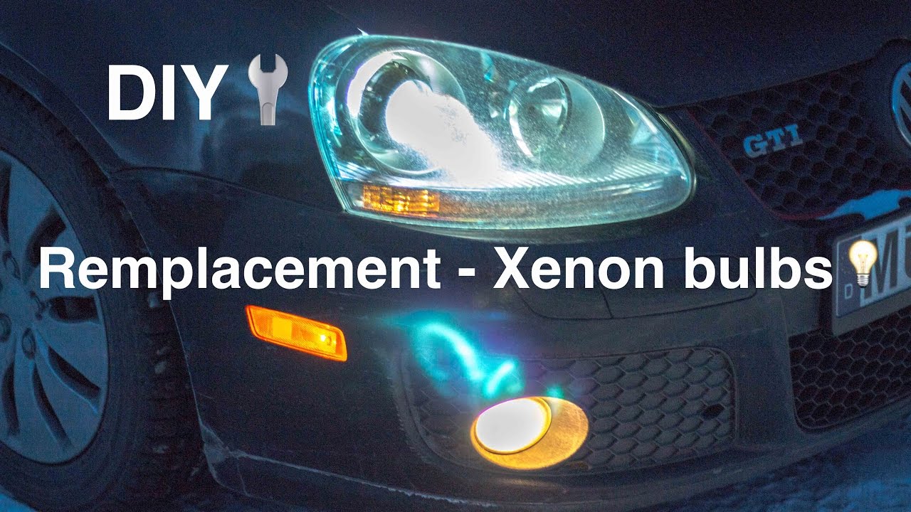 Remplacement Bi-Xenon headlights bulbs GTI MK5 - DIY