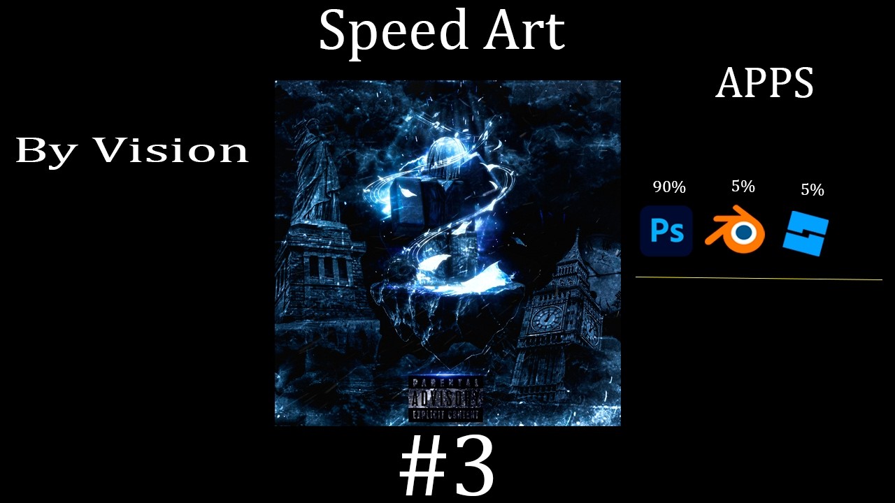 Speed Art #3  -  By Vision GFX Roblox