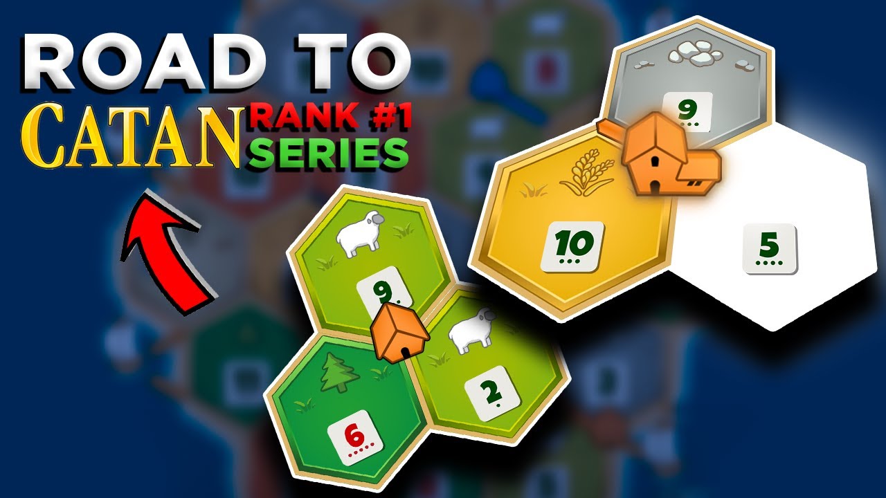 TOP 100 Catan Gameplay - Catan Pro Climbs the Ladder