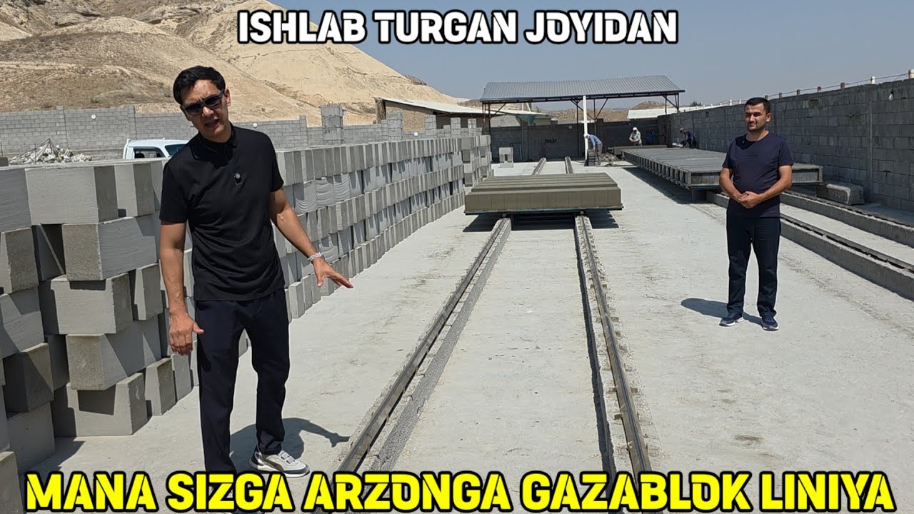 ARZON NARXDA ORNATIB ISHLATIB BERAMIZ MINI GAZABLOK LINIYA 