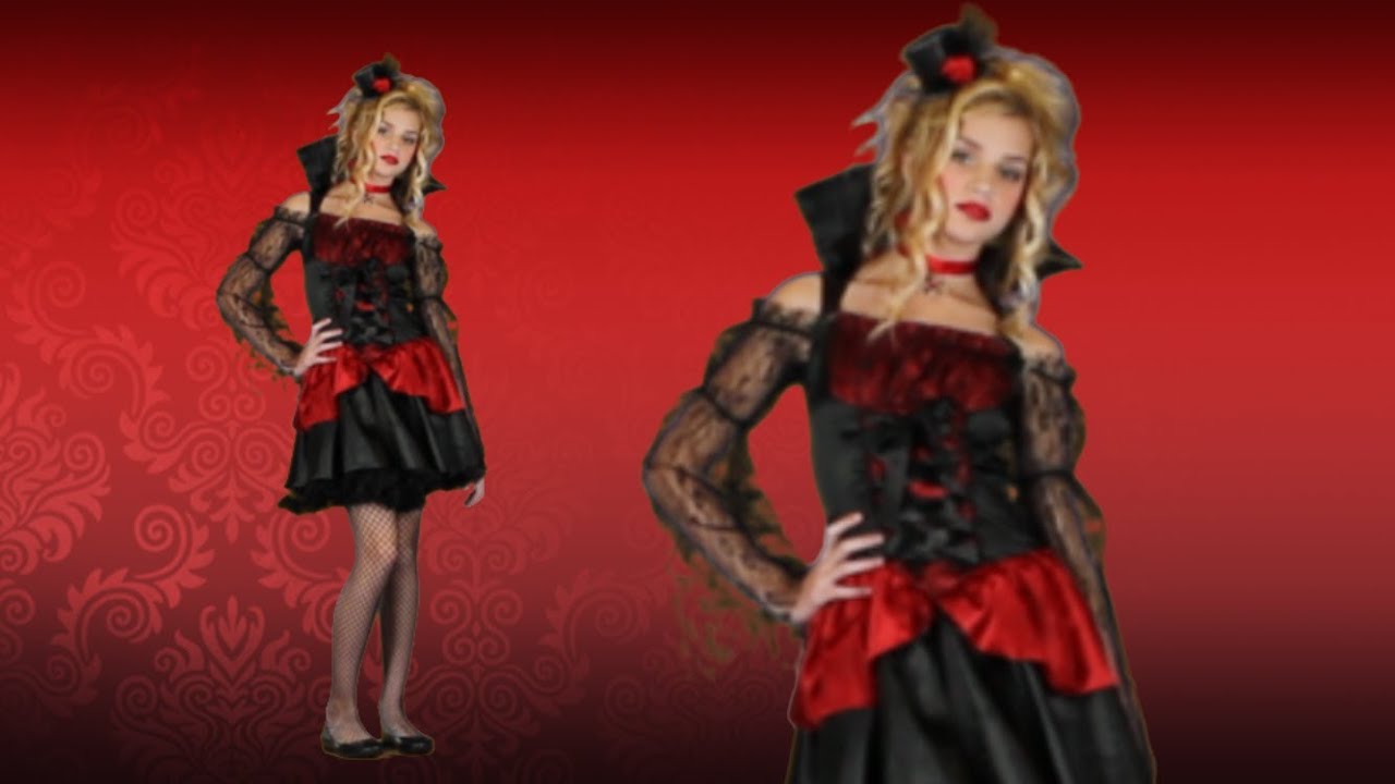 Teen Victorian Vampira Costume