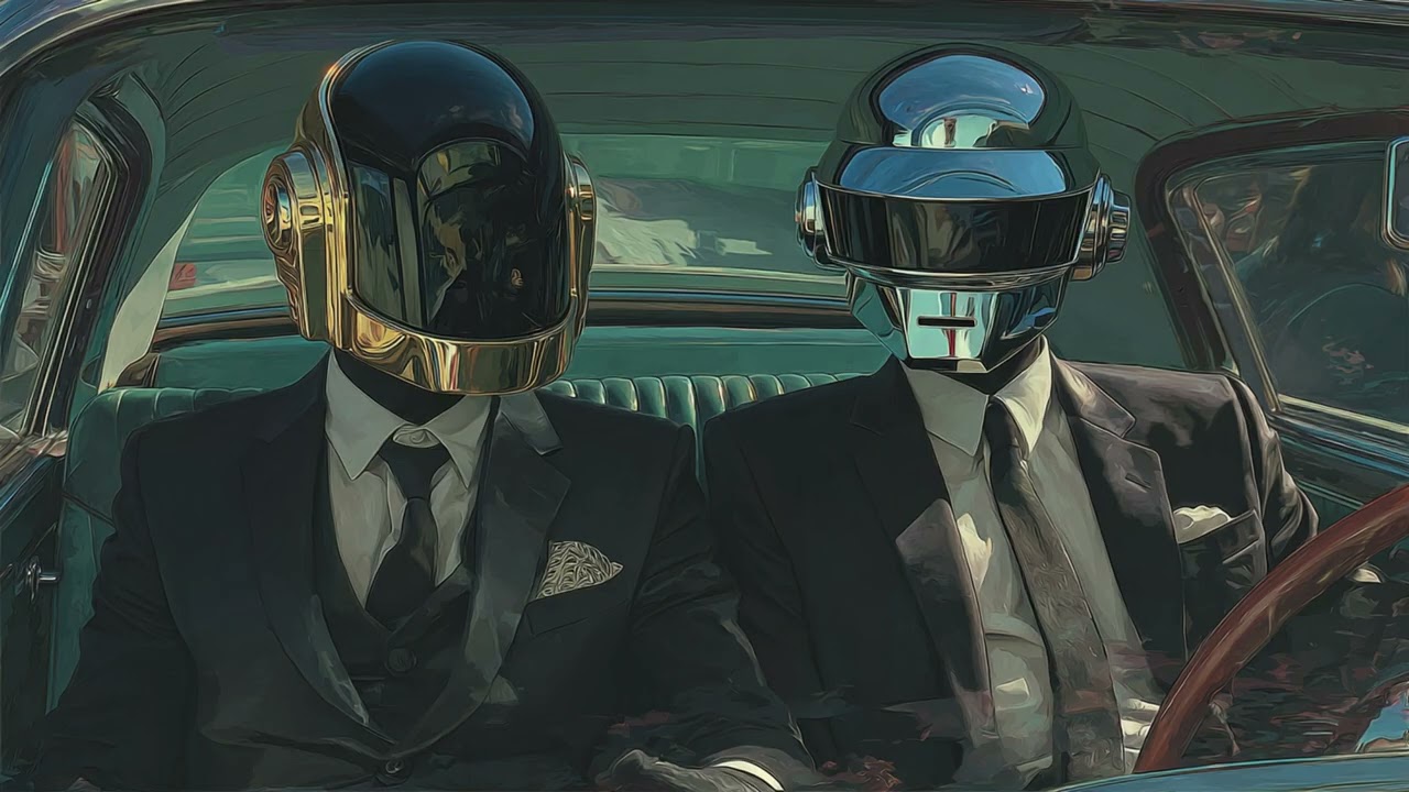 Retro Daft Funk Inspired Cyber Drive🎸🤖  Chillwave, Synthwave, Retro Funk, Electronic Playlist