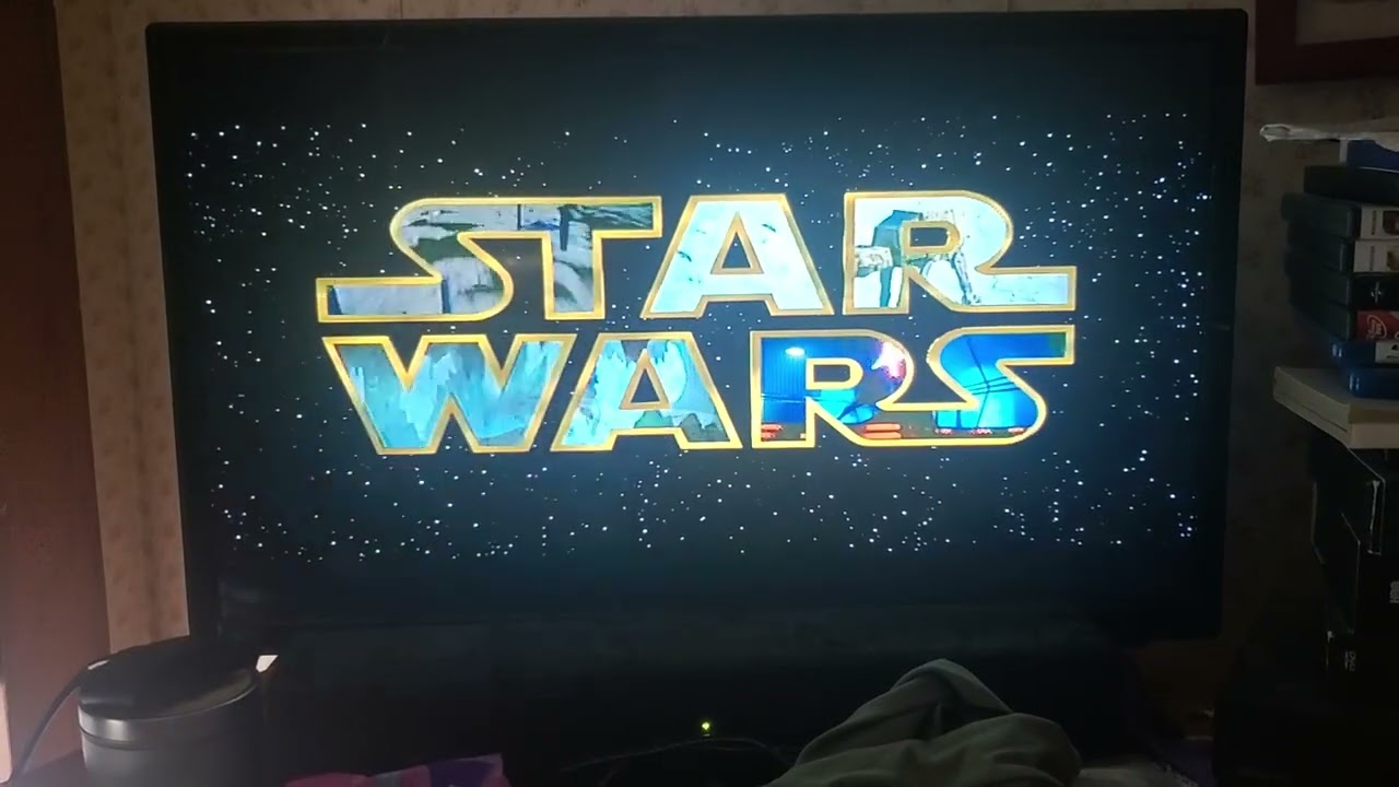 Star Wars Episode 5: The Empire Strikes Back (1980) DVD Opening Recorded On TV 