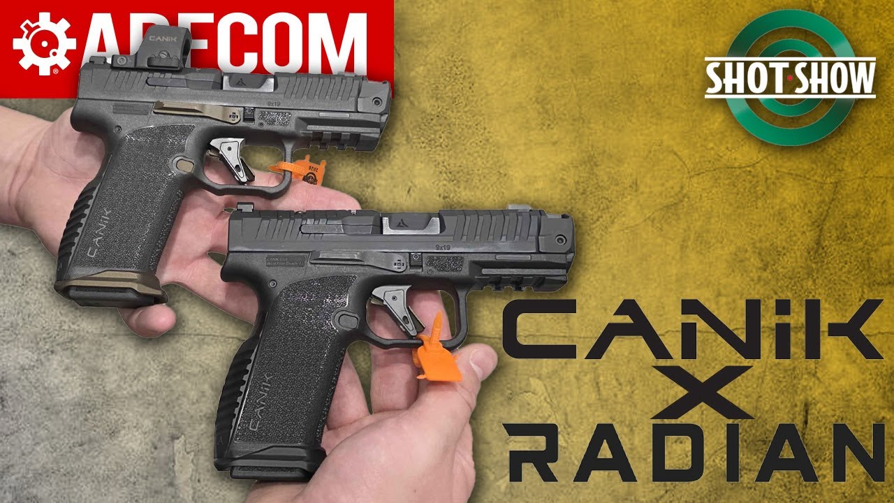 Новые Canik x Radian MC9 Prime, американские винтовки AR-15 Palm Cat4 и глушители | Выставка SHOT...