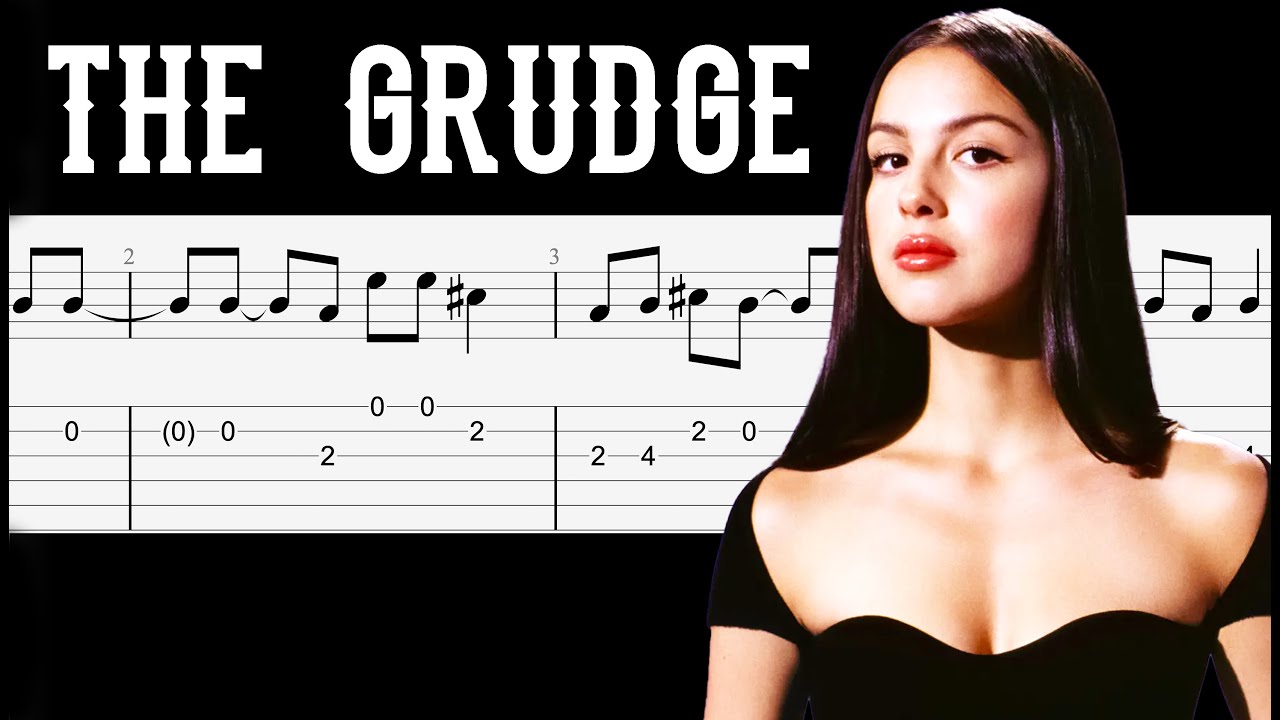 Olivia Rodrigo - the grudge - Guitar Tabs Tutorial With Sheets