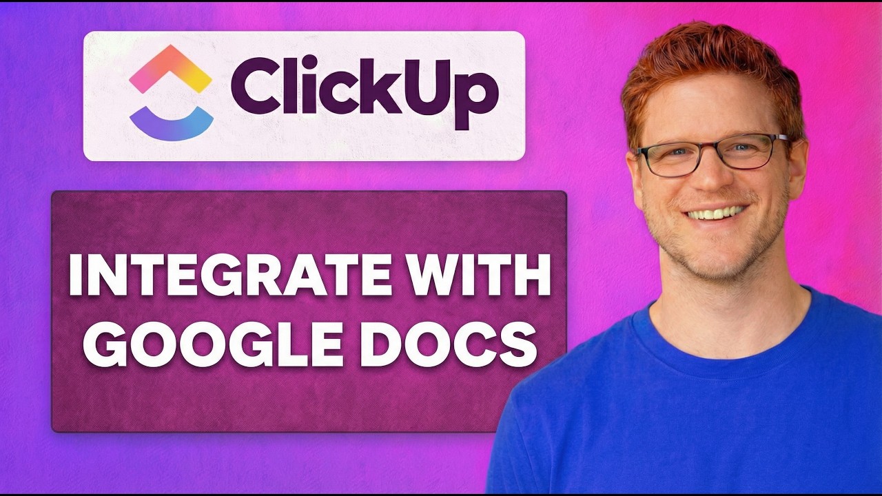 How to Integrate ClickUp to Google Docs