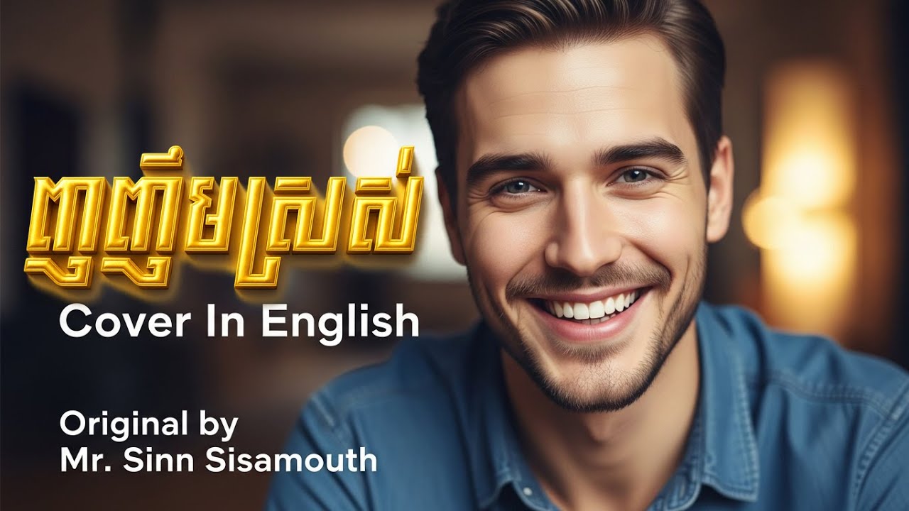 ញញឹមស្រស់ Sweet Smile - English Cover |  Khmer Music | Sin Sisamouth Classic Song in English