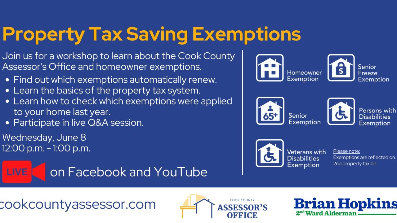 Property Tax Exemption Workshop | Ald. Brian Hopkins (2nd Ward)