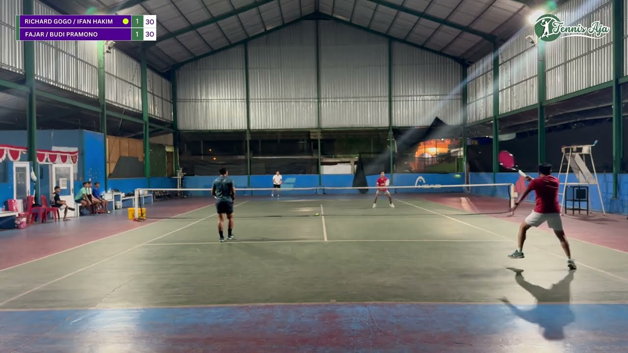 FRIENDLY MATCH | DOUBLES TENNIS | GOGO/IFAN VS BUDI/FAJAR (HIGHLIGHTS)