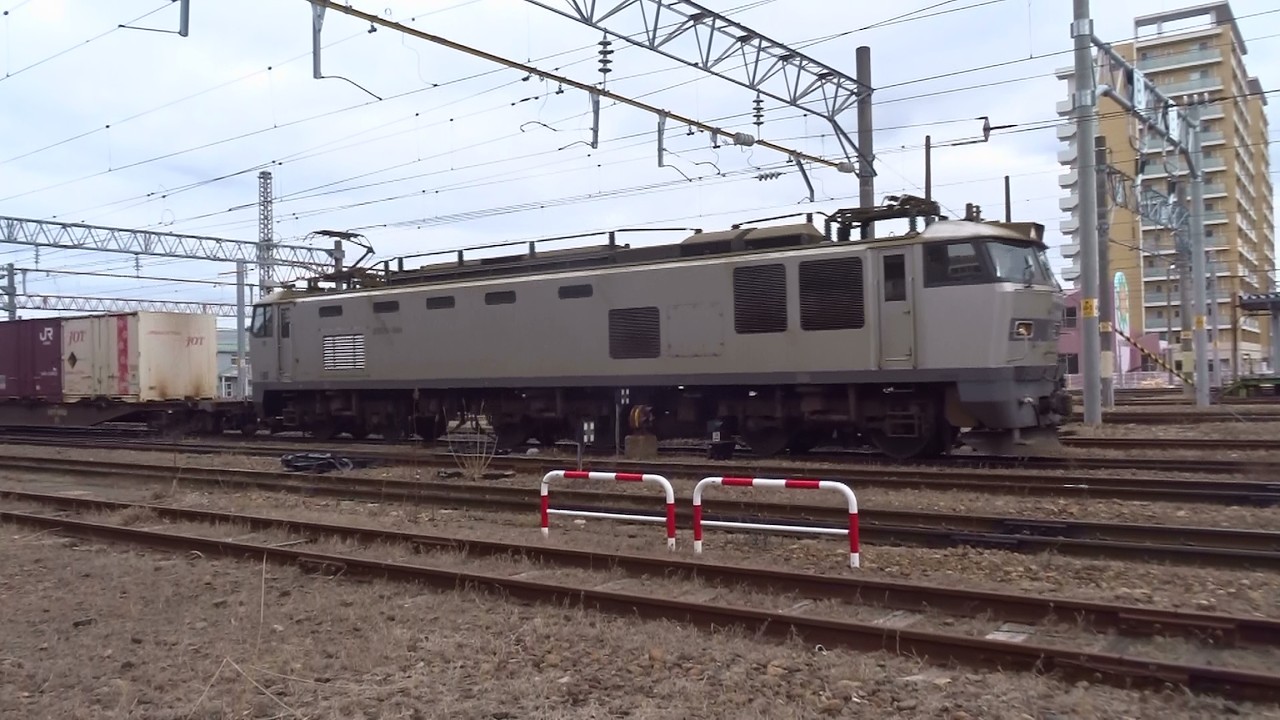 2026.03.14 貨物列車（3098列車）秋田駅到着