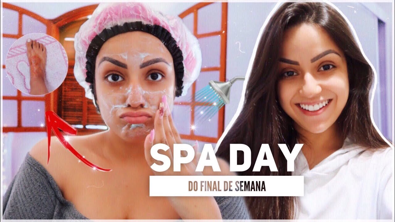 SPA DAY REALZÃO - (“Umectação” com queratina + Banho de rosas brancas + Queimei meu pé 🔥😰)