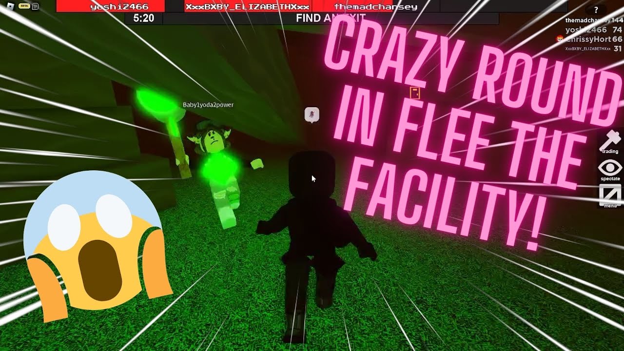 Trolling the Beast in Flee the Facility!